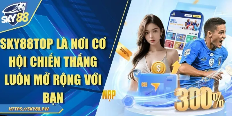 Sky88top Là Nơi Cơ Hội Chiến Thắng Luôn Mở Rộng Với Bạn